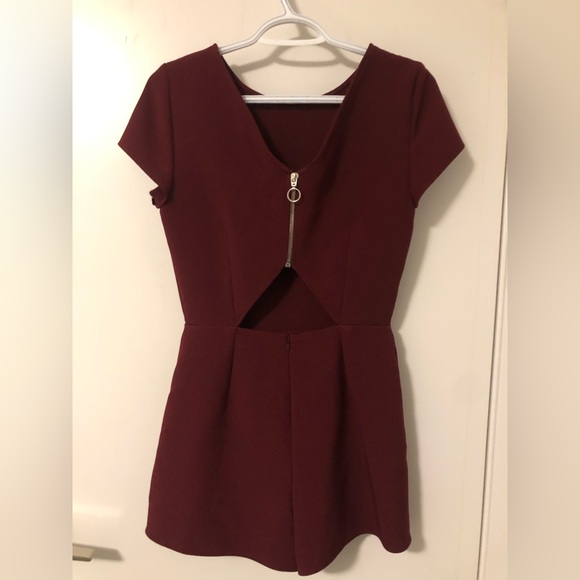 Mango Red Romper - Picture 2 of 3